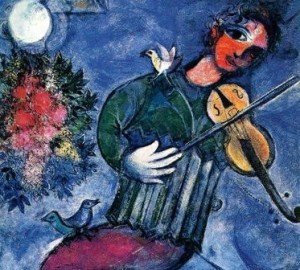 chagall violinista