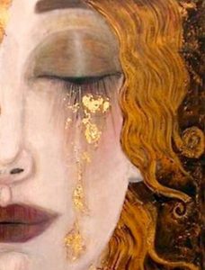 particolare di Larmes d’or -Il pianto di Freya- di Anne Marie Zilberman